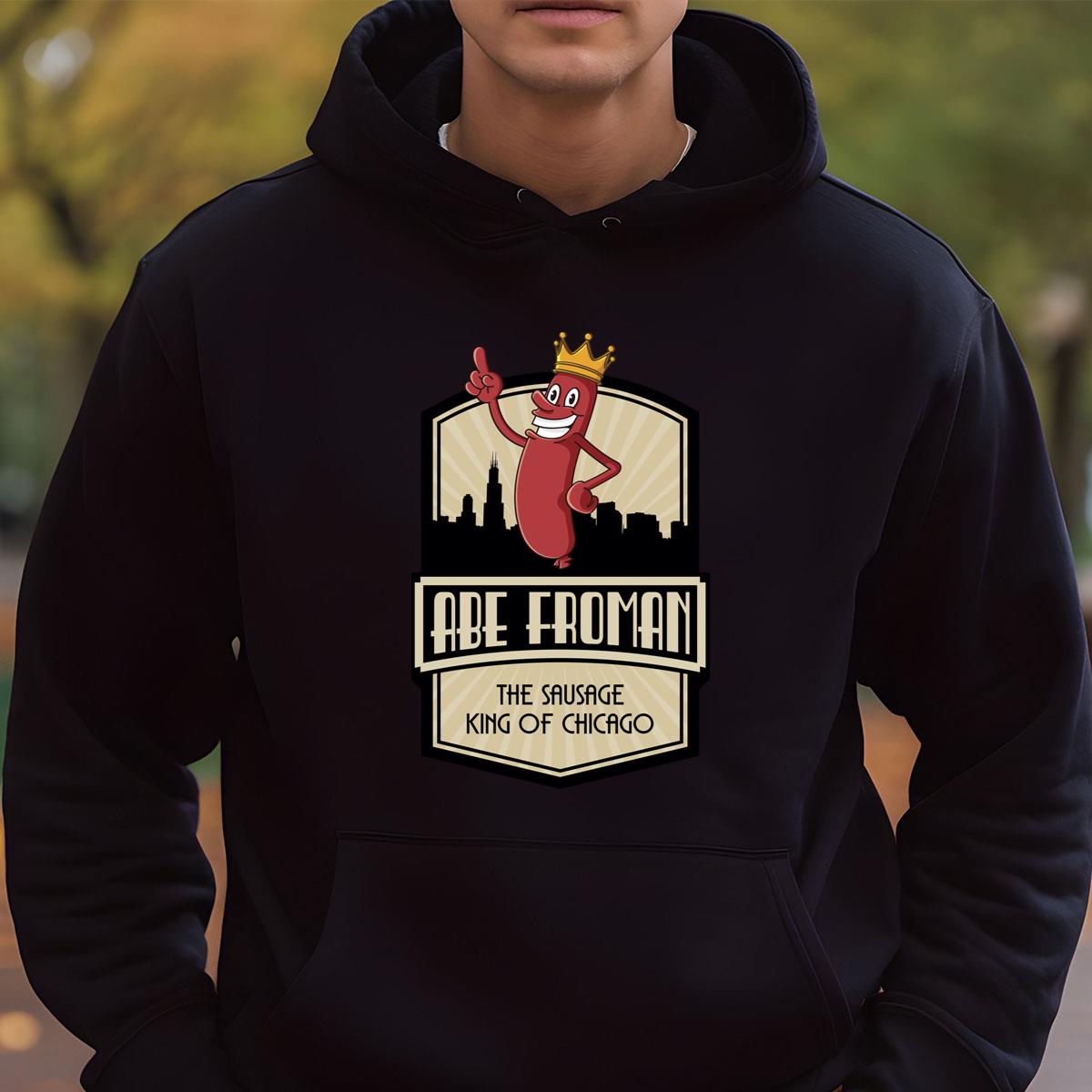 Abe Froman Sausage King of Chicago Retro Graphic T-Shirt