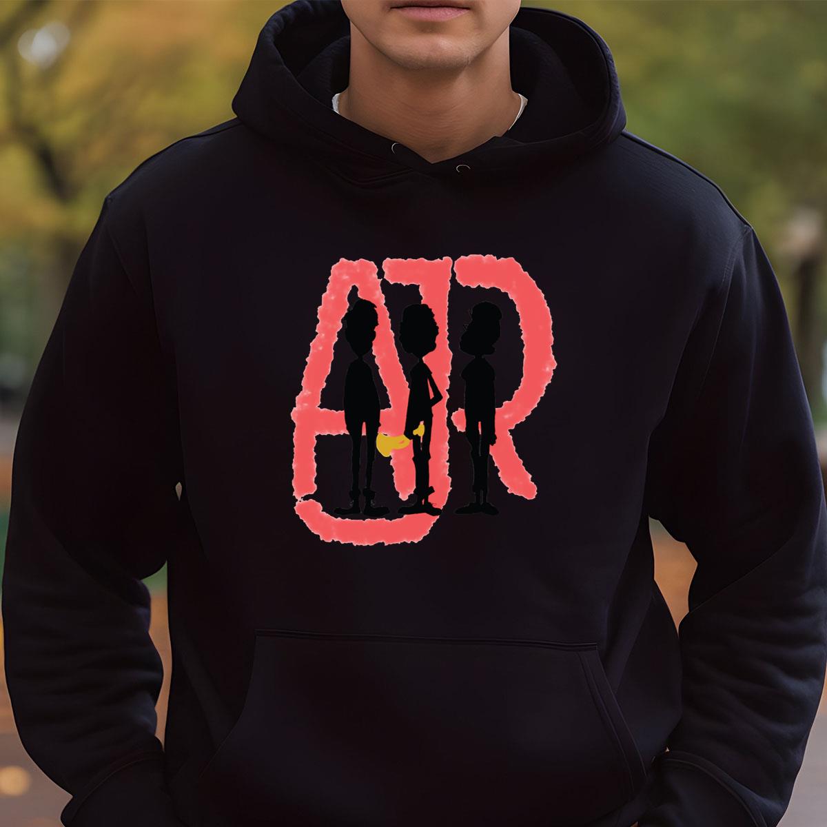 AJR Retro Ahadow Art White Unisex T-Shirt Gifts for Fans