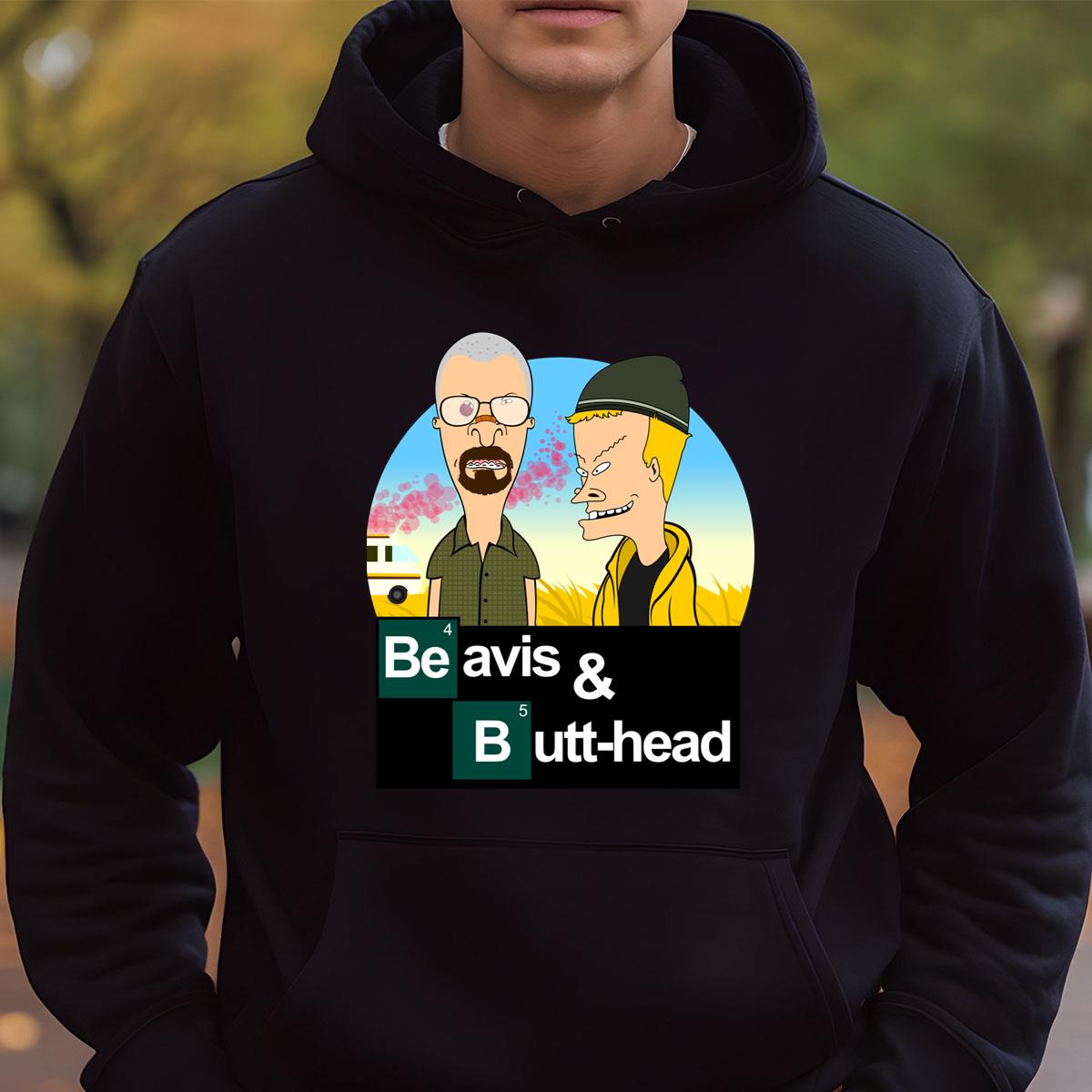 Beavis and Butt-head Breaking Bad Mashup Funny Graphic Tee