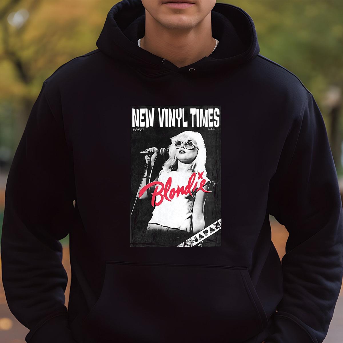 Blondie Vintage 70s Debbie Harry Retro Band Fan Black Unisex T-Shirt