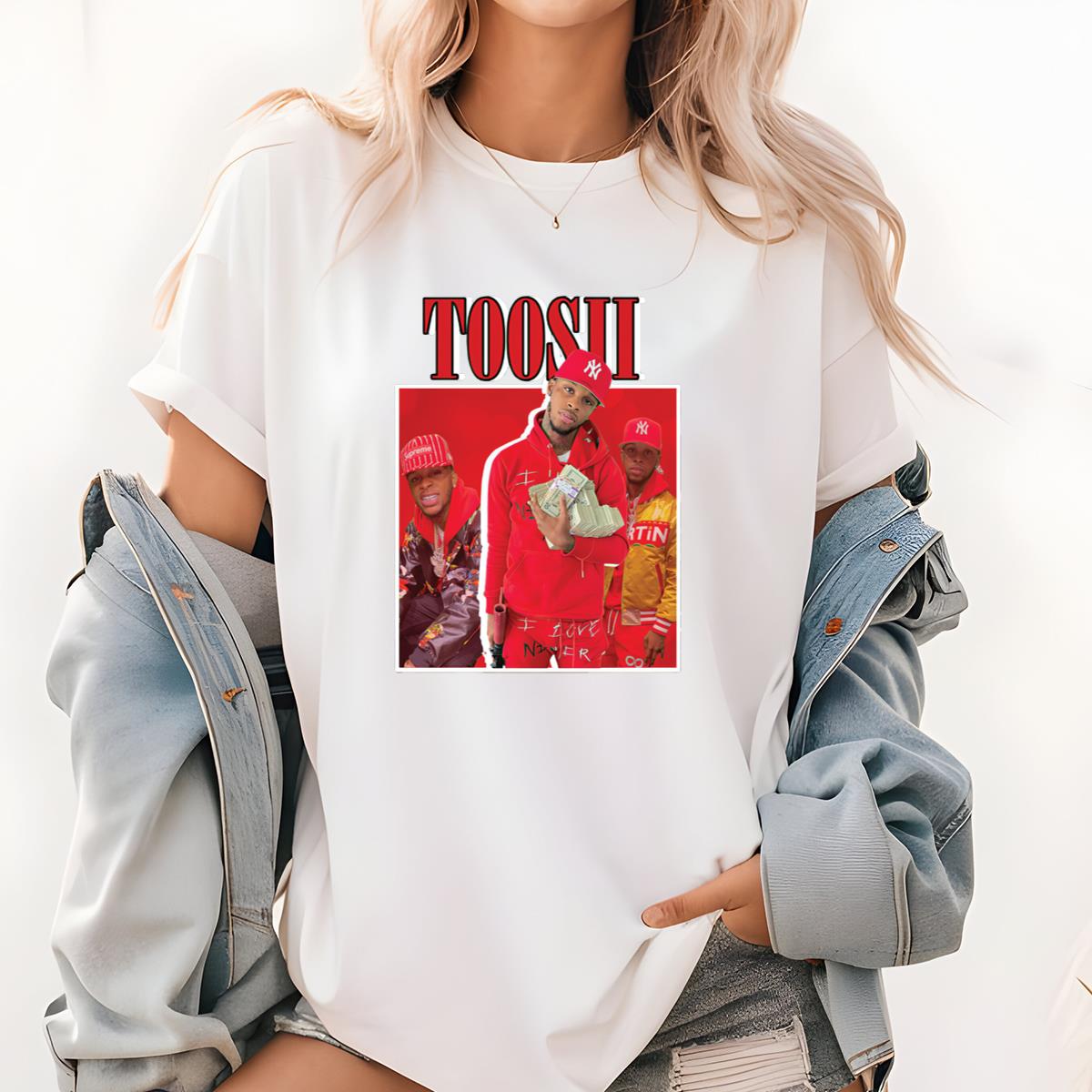 Toosii Rapper Vintage 2021 Tour Official Fan Unisex T-Shirt