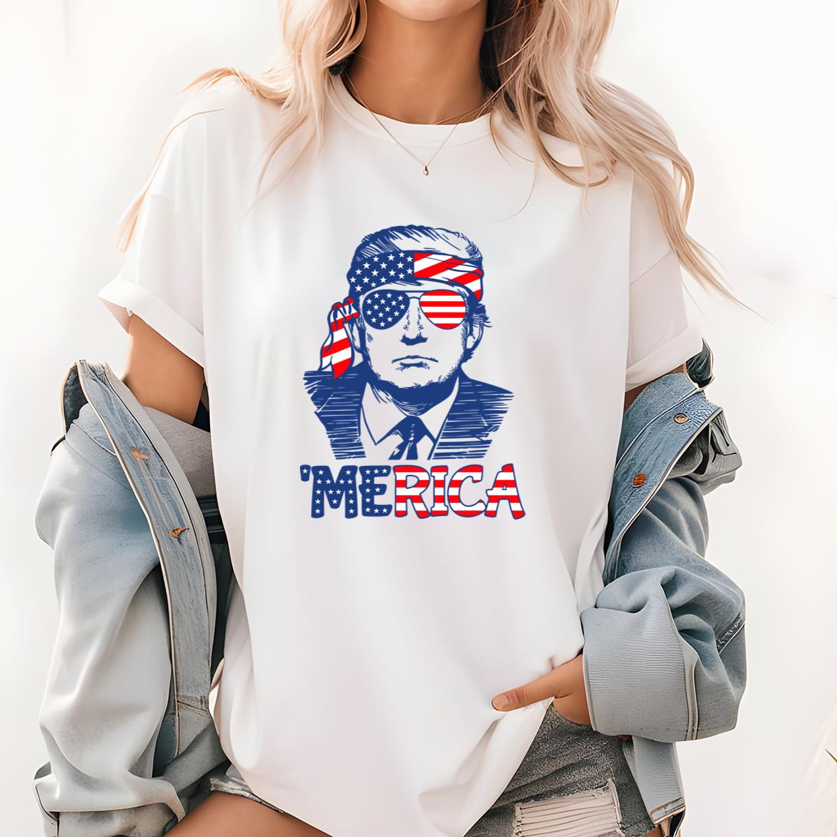 TruUmMp Merica Vintage Patriotic Retro Design Collector Unisex T-Shirt