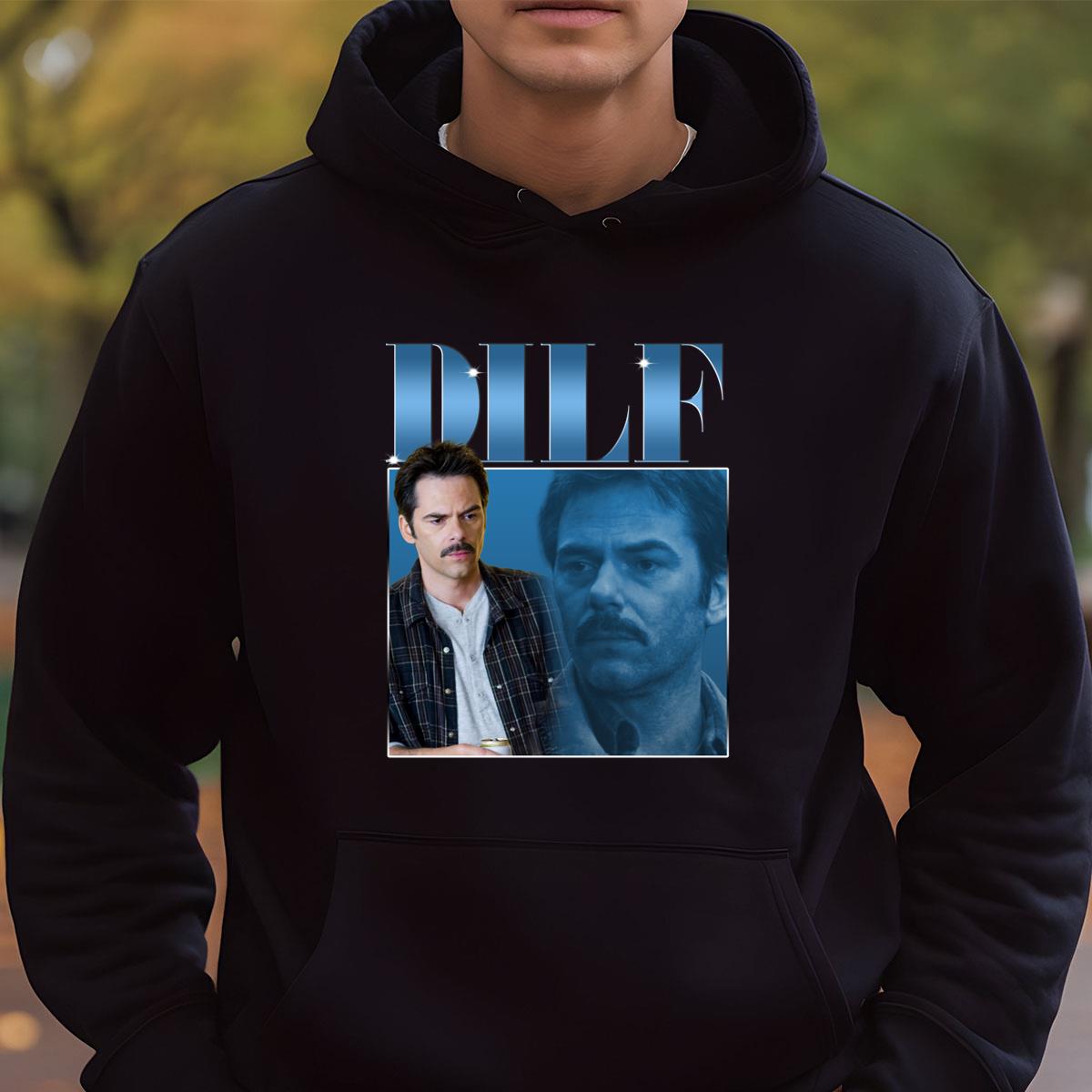 Twilight Saga Charlie Swan DILF Vintage 2000s Fan Retro Black Unisex T-Shirt