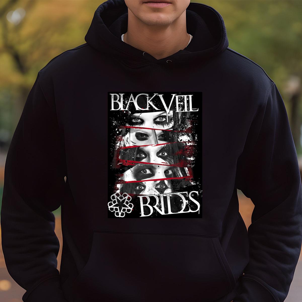 Veil Brides Vintage 2000s Rock Band Collector Black Unisex T-Shirt