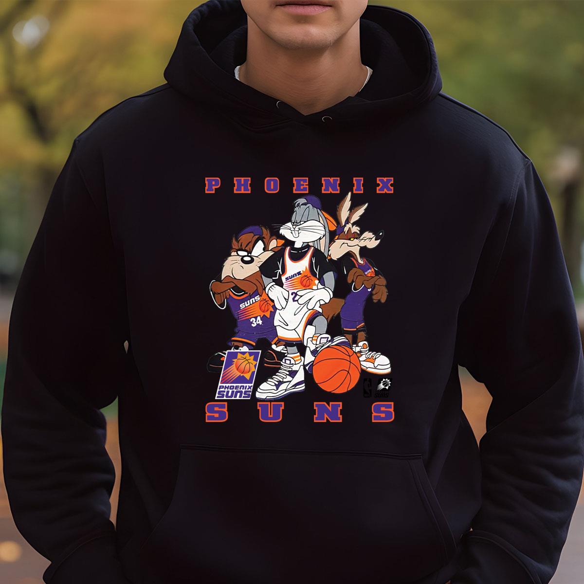 Vintage 90s Phoenix Suns Looney Tunes Collector Edition White Unisex T-Shirt