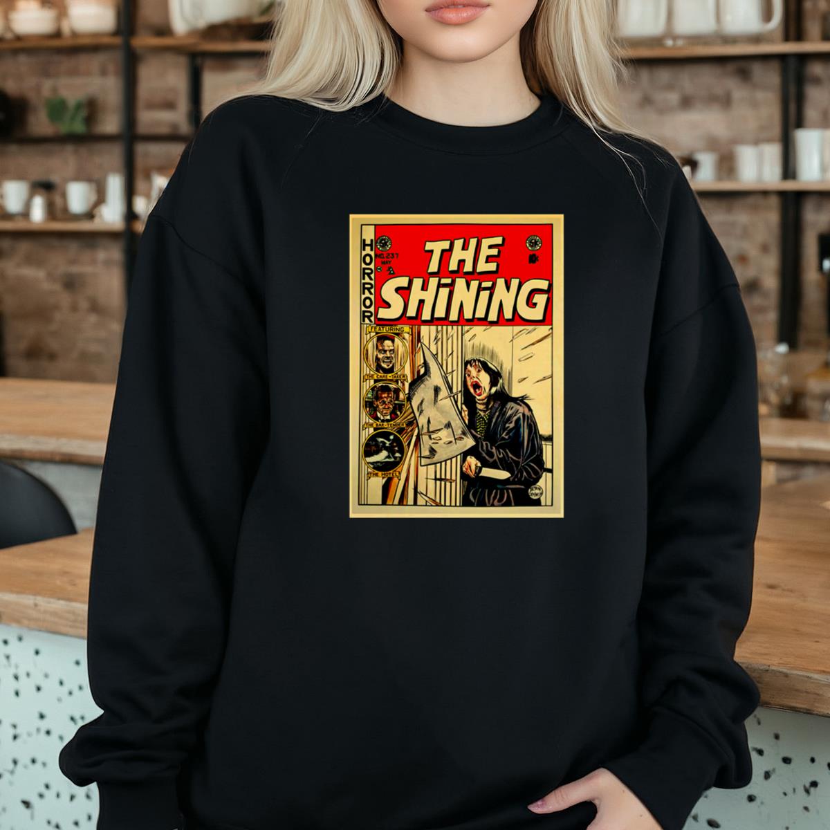 1980s Psychological Horror Movie Halloween Vintage Retro 80s Fan Black Unisex T-Shirt