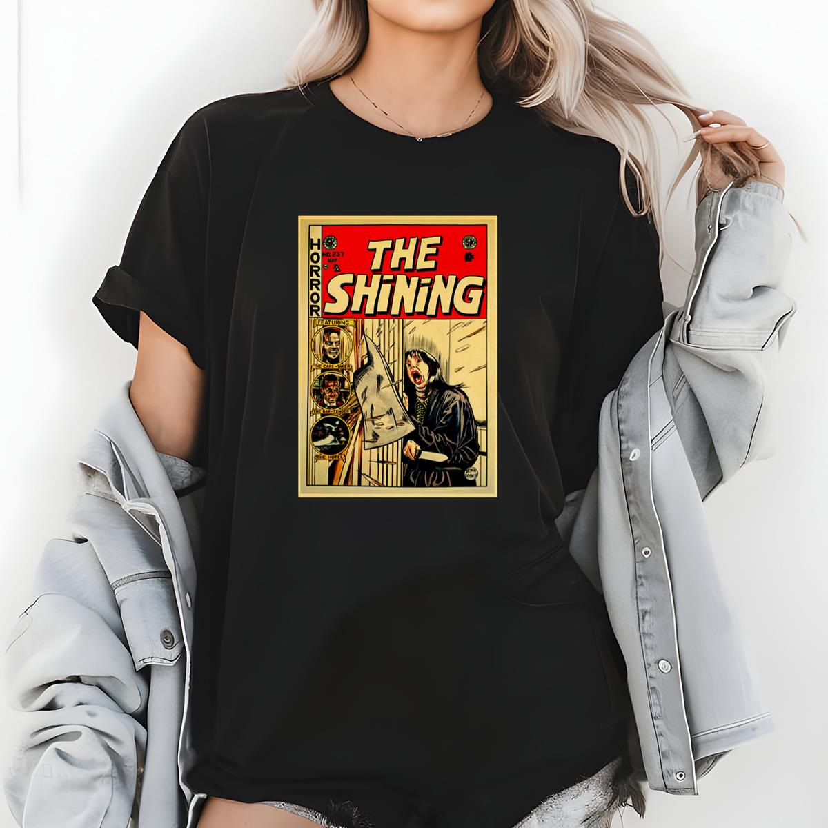 1980s Psychological Horror Movie Halloween Vintage Retro 80s Fan Black Unisex T-Shirt