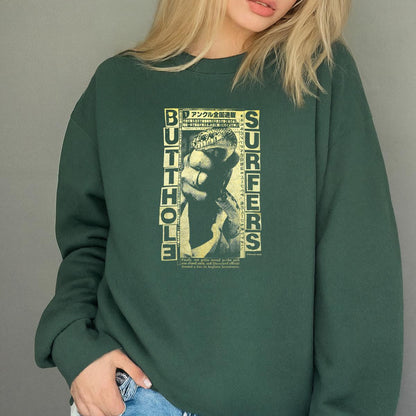 90s Butthol Surfers Vintage 1993 Tour Collector Retro Black Unisex T-Shirt