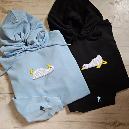 Sleepy Goose Matching Hoodies for Couples - Custom Embroidered Sweatshirts