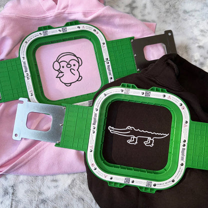 Crocodile and Penguin Matching Hoodies for Couples - Custom Embroidered Sweatshirts
