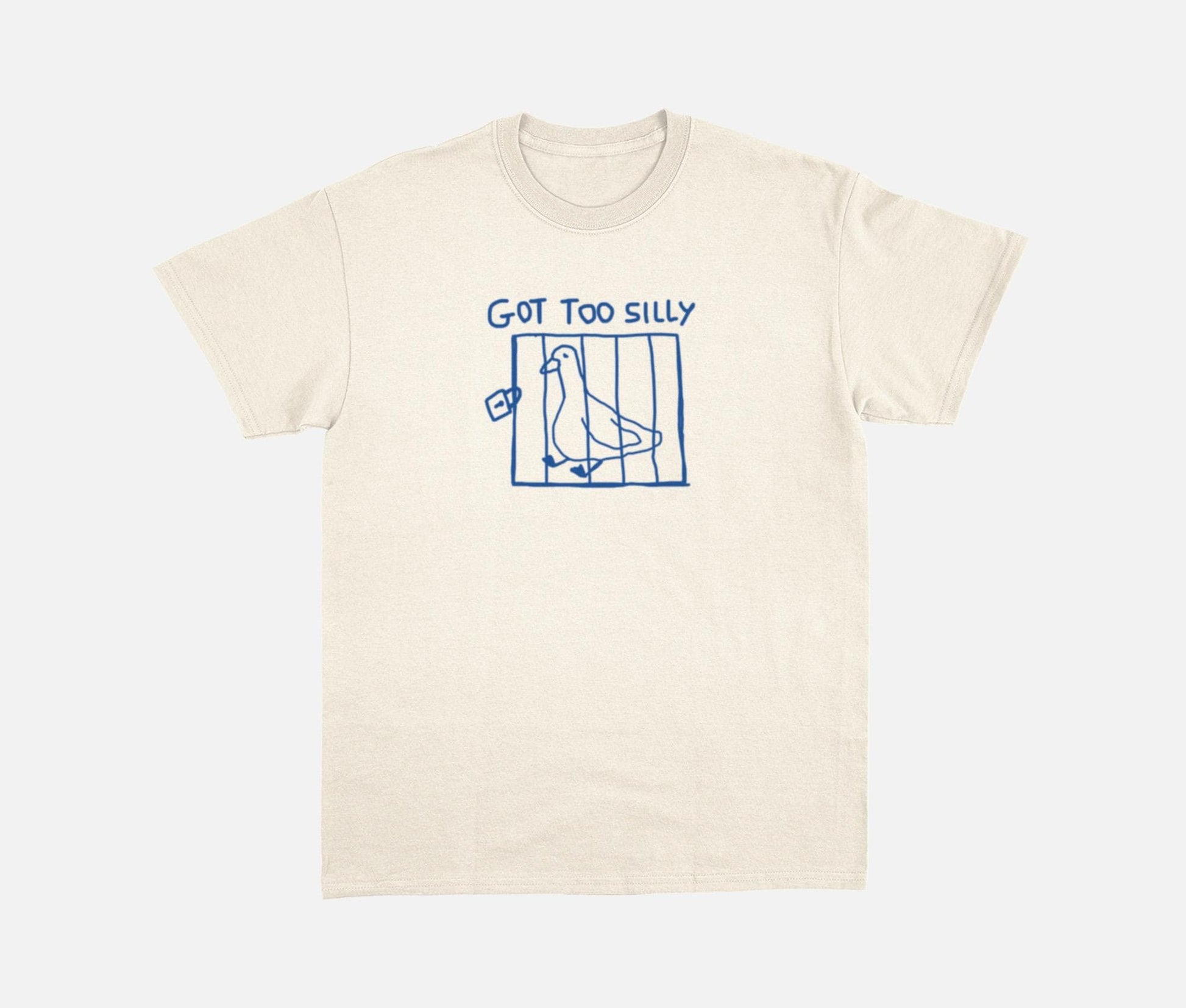 Got Too Silly Funny Meme T-Shirt – Playful Graphic Tee for Casual Wear