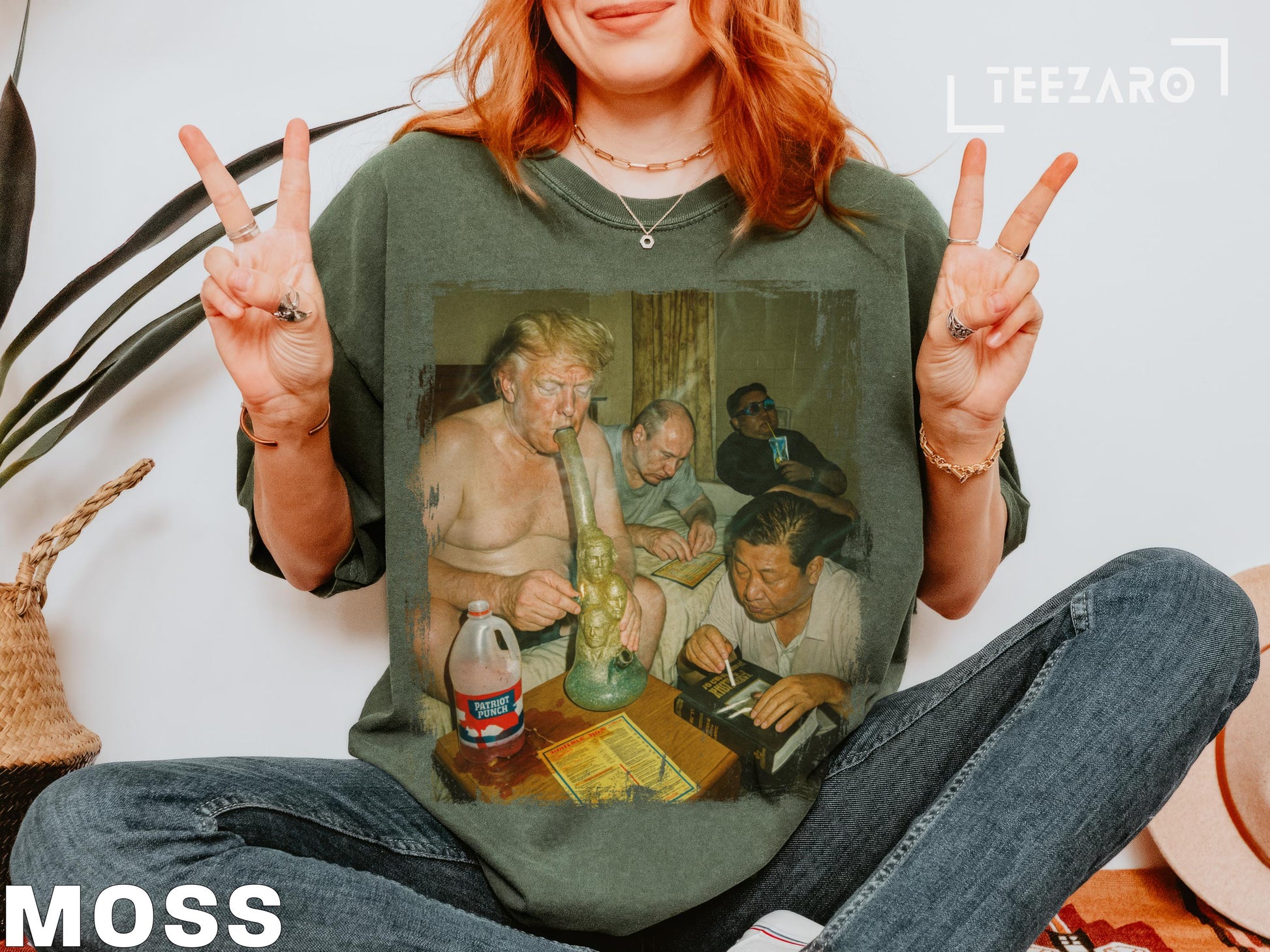 Funny Political Humor Graphic T-Shirt – 420 Meme Style Tee