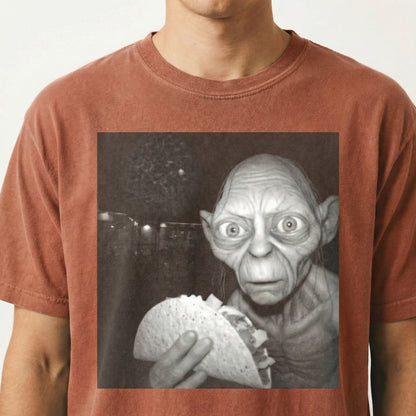 Funny Goblin Taco Graphic T-Shirt – My Precious Taco Meme Tee