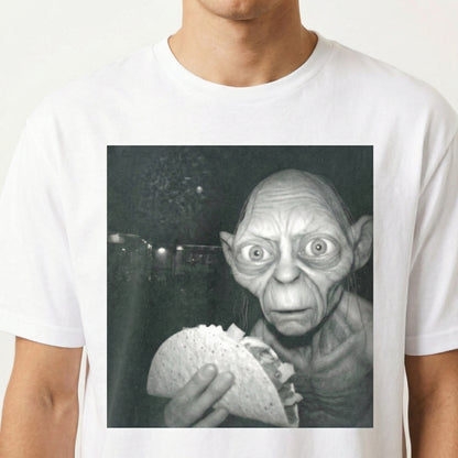 Funny Goblin Taco Graphic T-Shirt – My Precious Taco Meme Tee