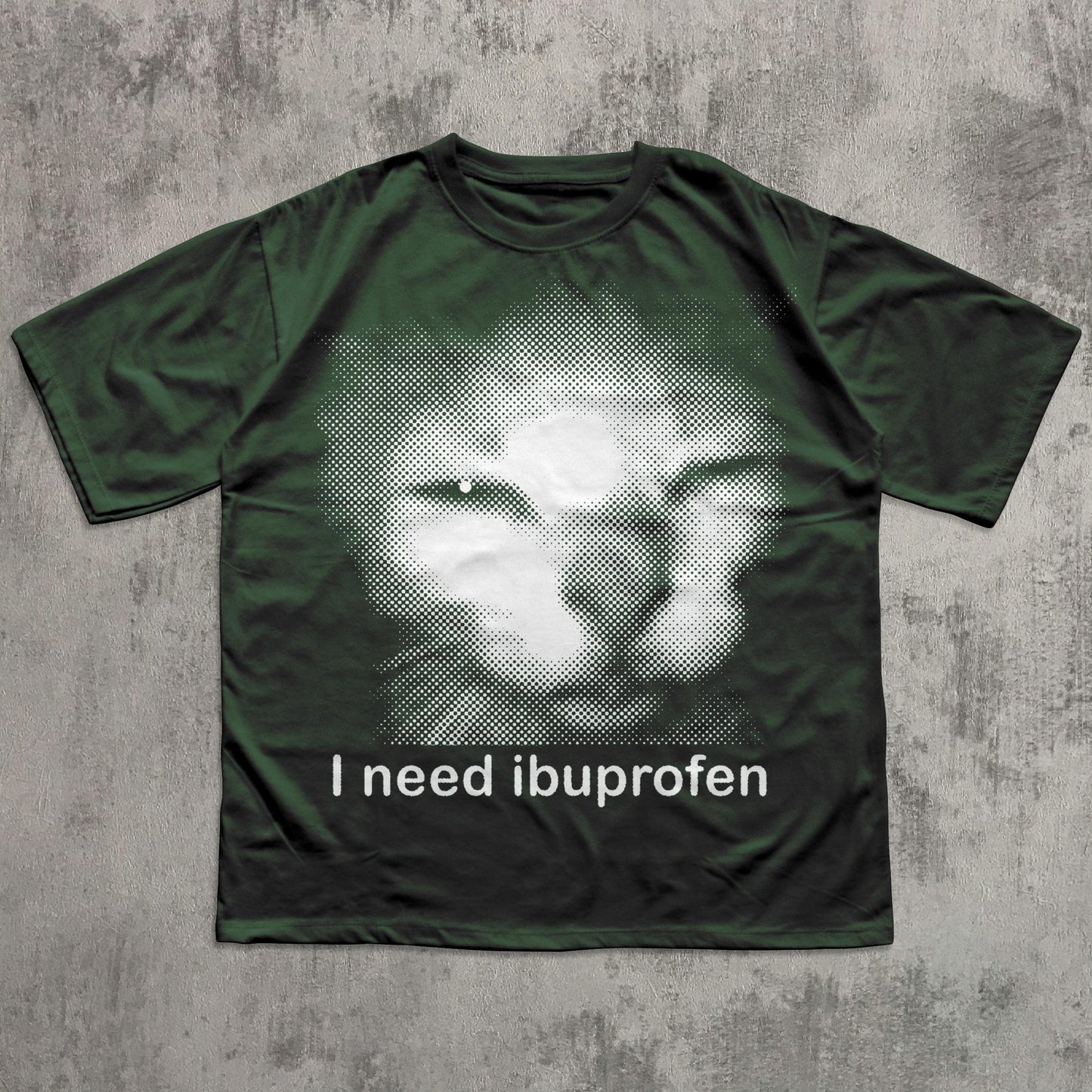 I Need Ibuprofen Funny Cat Graphic T-Shirt – Vintage Meme Tee
