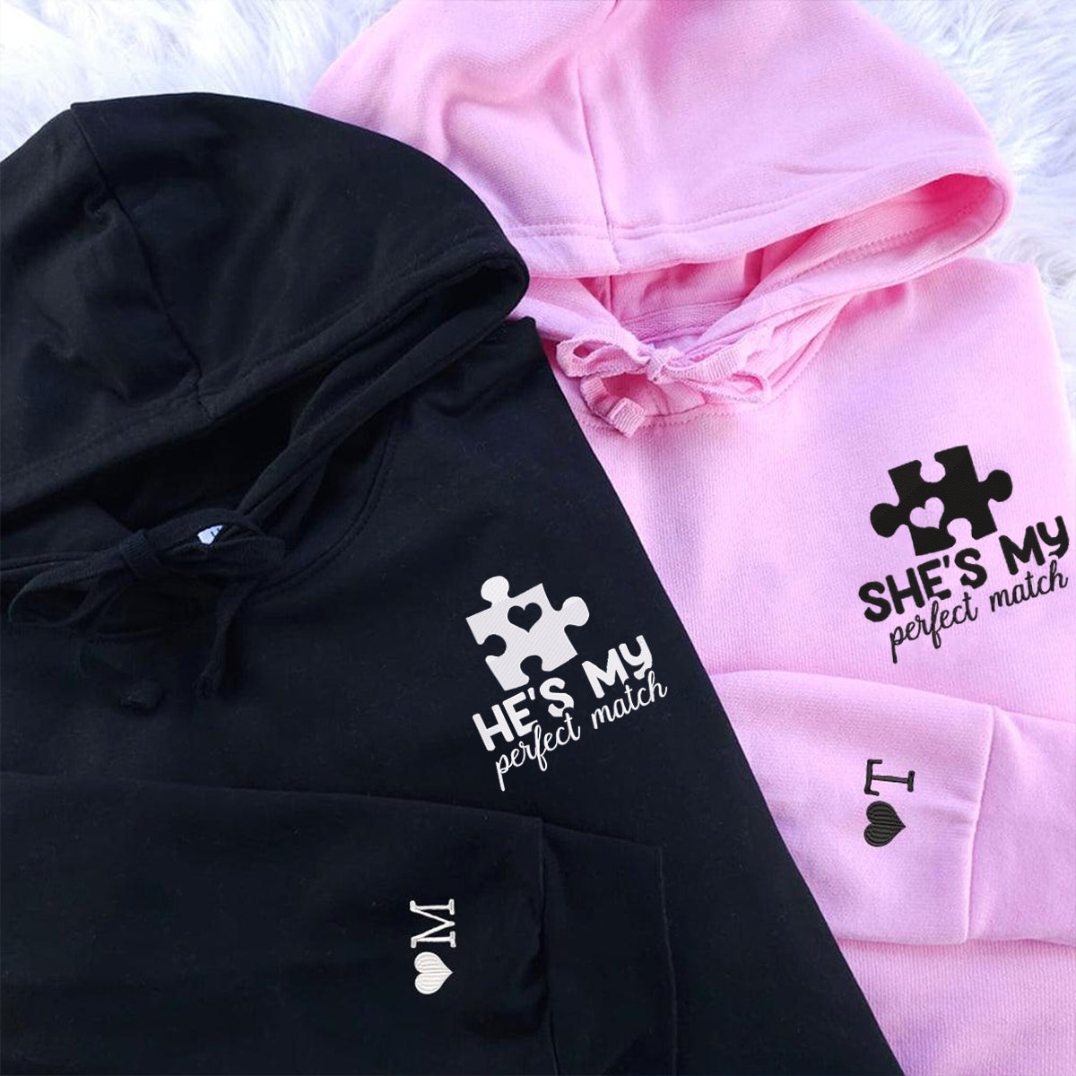 She's My Perfect Match Hoodies