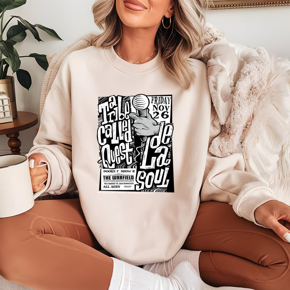 A Tribe Called Quest Vintage 90s Hip Hop Band Official Fan Unisex T-Shirt