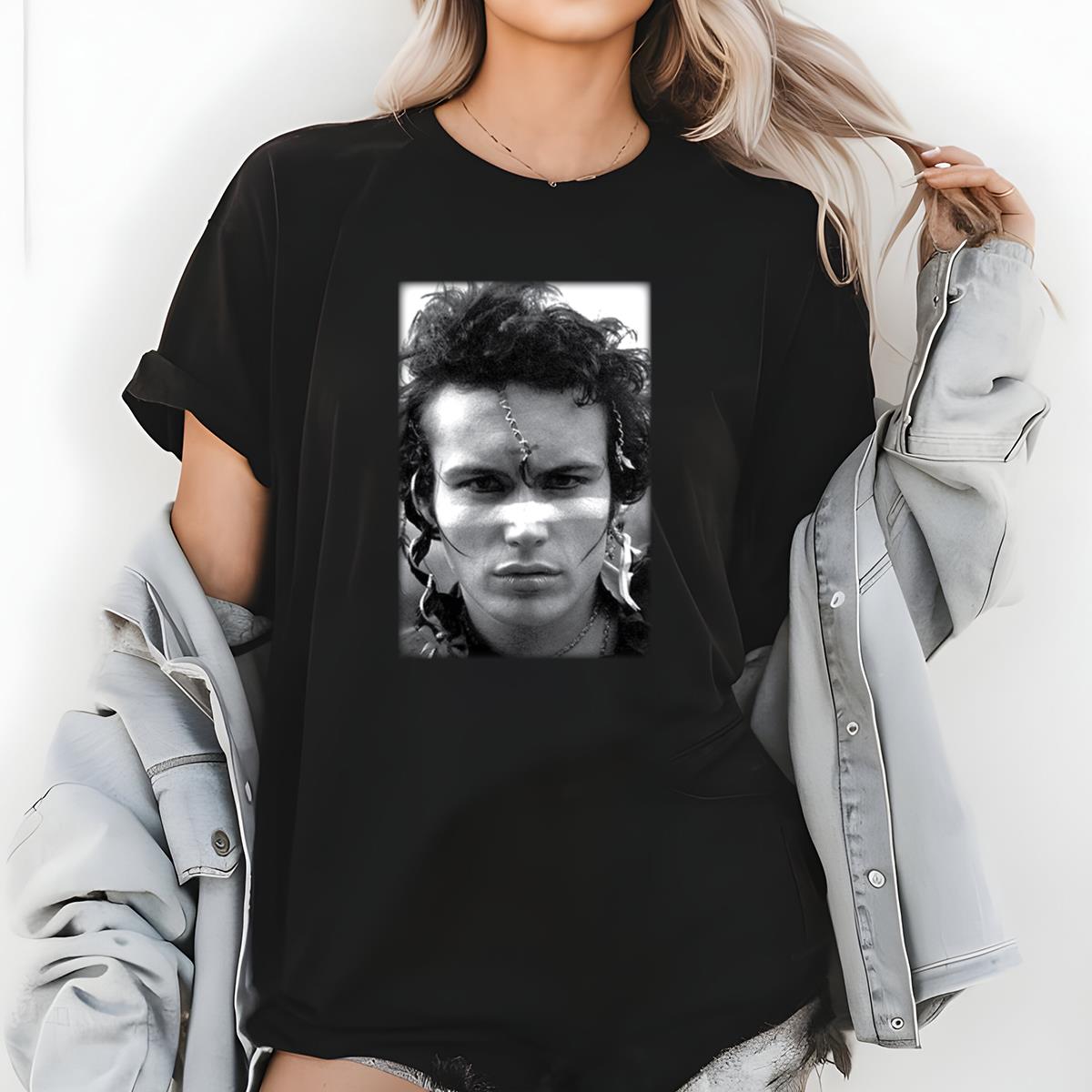 Adam Ant Vintage 80s New Wave Retro Fan Black Unisex T-Shirt