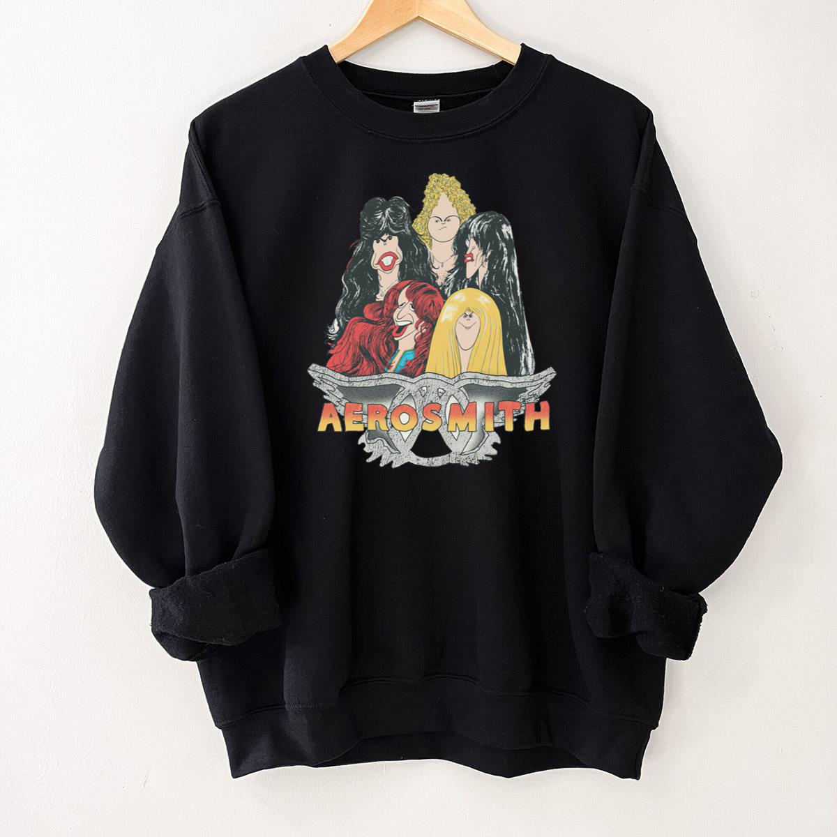 Aerosmith Vintage 1978 Tour Official Fan Retro Black Unisex T-Shirt