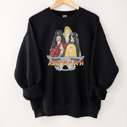 Aerosmith Vintage 1978 Tour Official Fan Retro Black Unisex T-Shirt