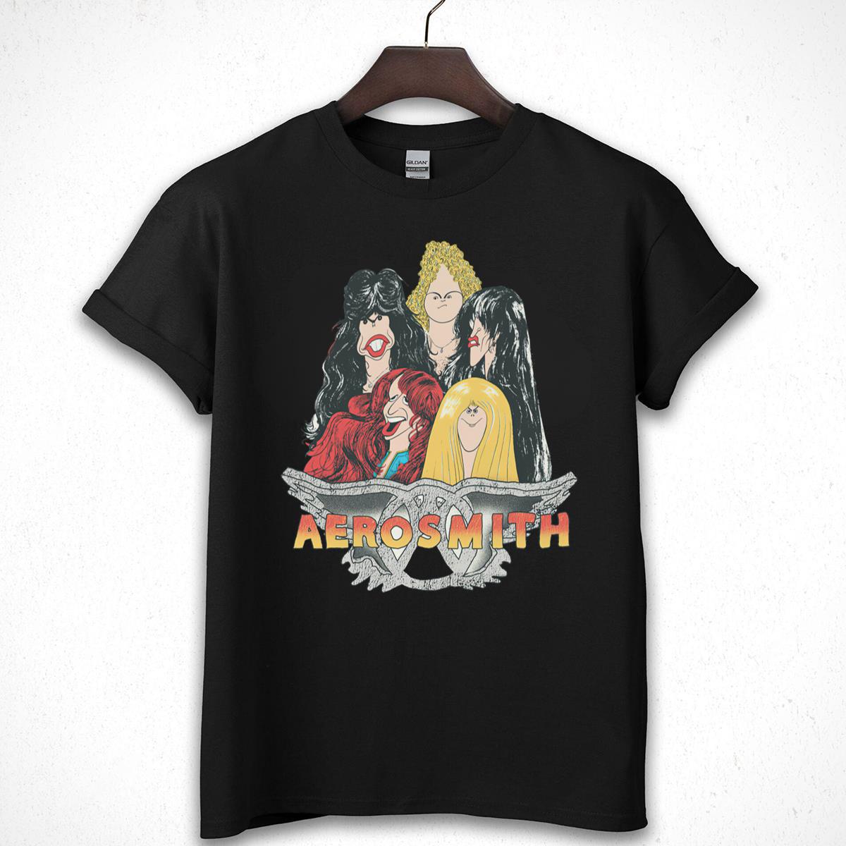 Aerosmith Vintage 1978 Tour Official Fan Retro Black Unisex T-Shirt