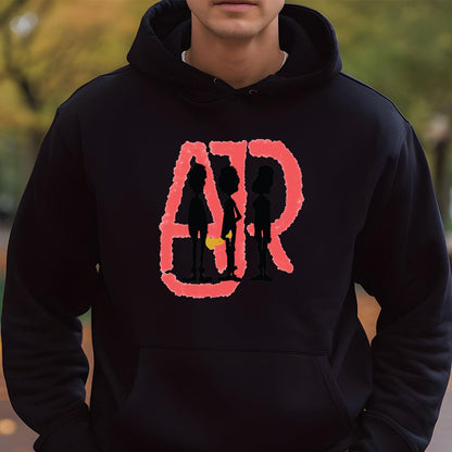 AJR Retro Ahadow Art White Unisex T-Shirt Gifts for Fans