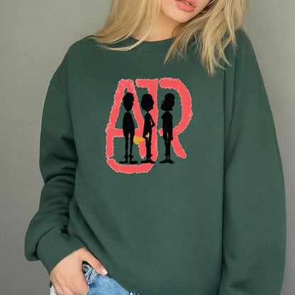 AJR Retro Ahadow Art White Unisex T-Shirt Gifts for Fans