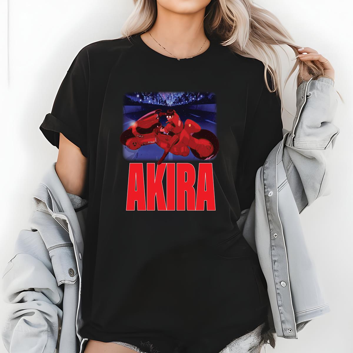 Akira Vintage 1988 Original 2 Sided Graphic Retro Pop Art Unisex T-Shirt