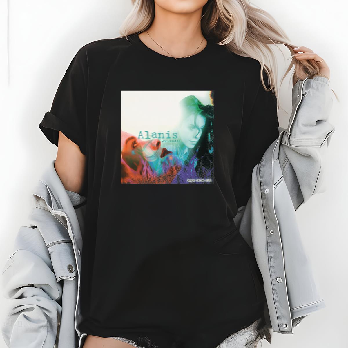Alanis Morissette Jagged Little Pill Classic Album Art Official Fan Comfort Unisex T-Shirt