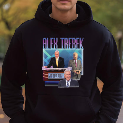 Alex Trebek Vintage JEOPARDY TV Show Tribute Collector Unisex T-Shirt