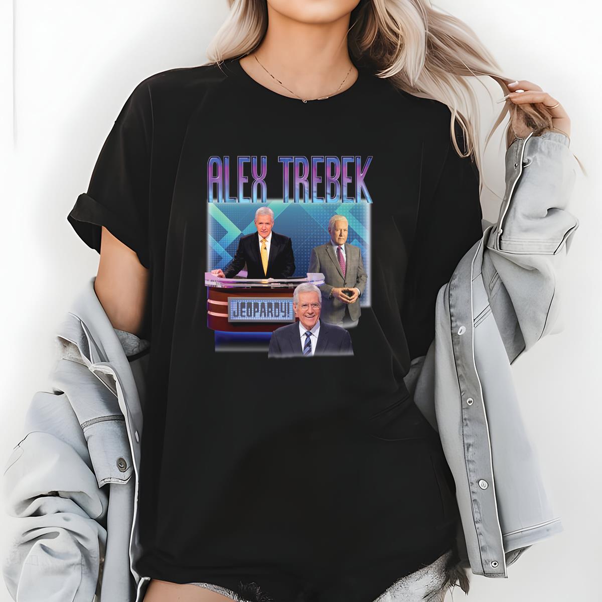 Alex Trebek Vintage JEOPARDY TV Show Tribute Collector Unisex T-Shirt