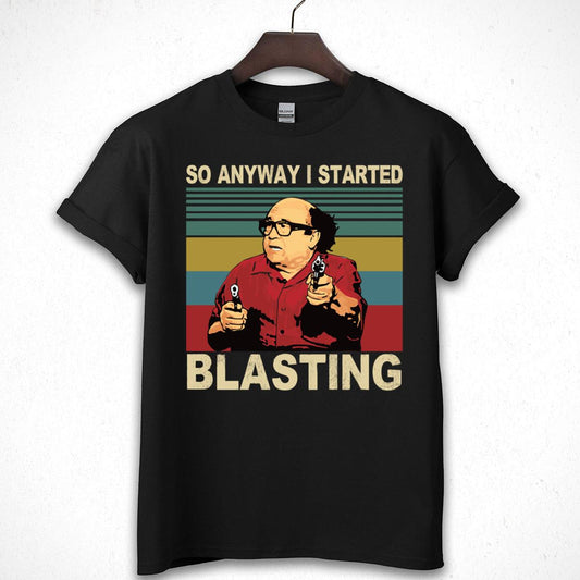 Always Sunny in Philadelphia Vintage 2000s Comedy TV Show Fan Black Unisex T-Shirt