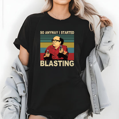 Always Sunny in Philadelphia Vintage 2000s Comedy TV Show Fan Black Unisex T-Shirt