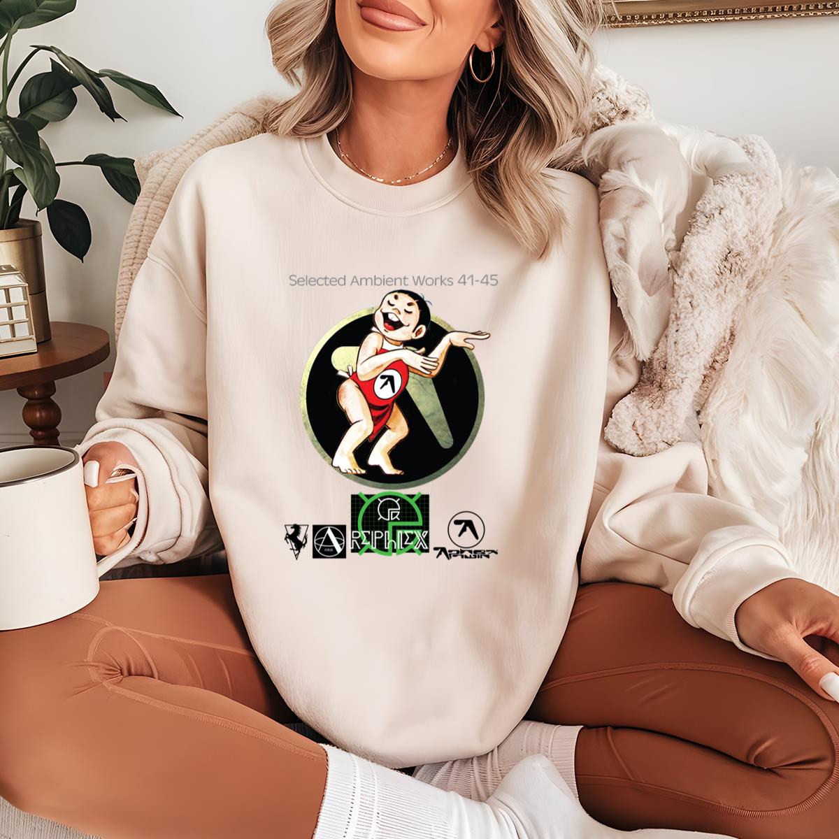 Aphex Twin Vintage 90s Selected Ambient Works 41-45 Collector Edition Logo Unisex T-Shirt