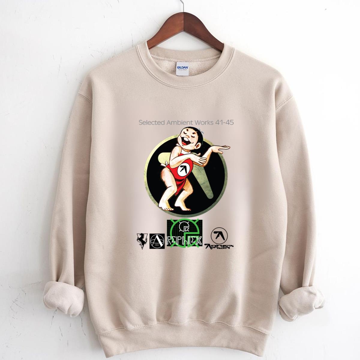 Aphex Twin Vintage 90s Selected Ambient Works 41-45 Collector Edition Logo Unisex T-Shirt