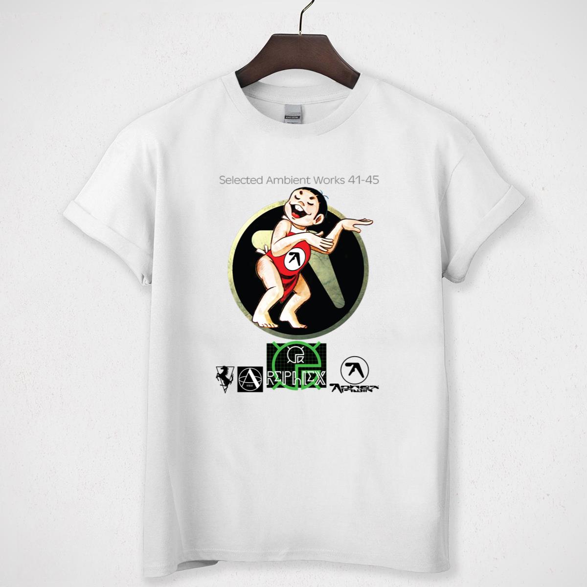 Aphex Twin Vintage 90s Selected Ambient Works 41-45 Collector Edition Logo Unisex T-Shirt