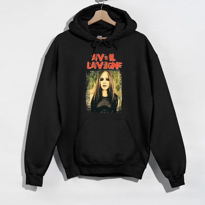 Avril Lavigne Vintage 2004 Bones Y2K Tour Official Fan Black Unisex T-Shirt
