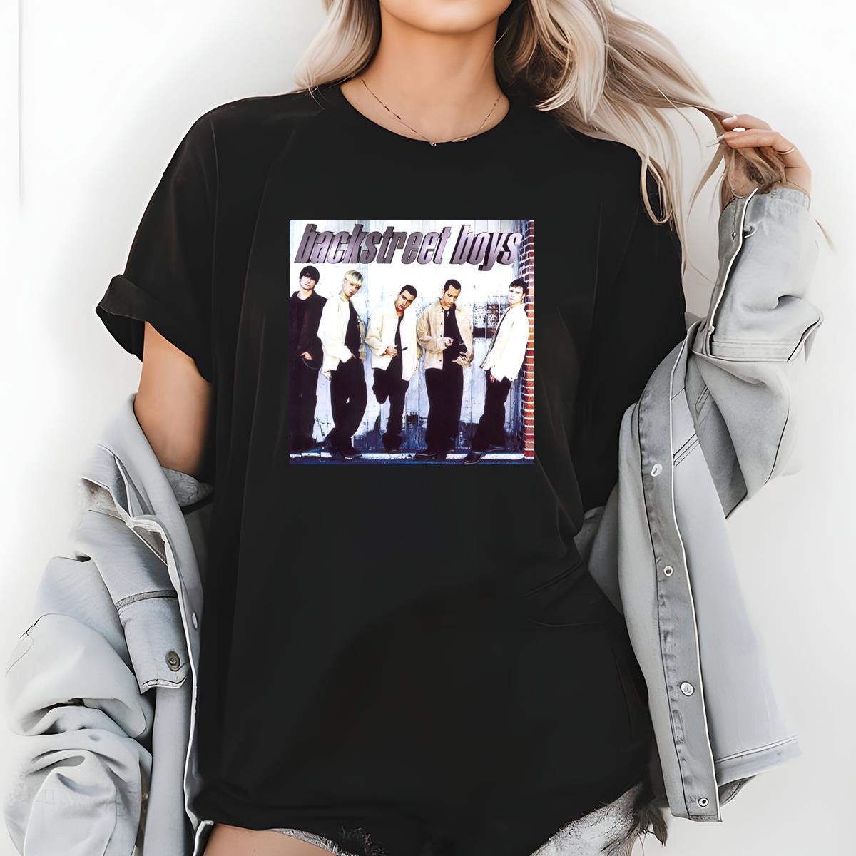 Backstreet Boys Vintage 90s Music Band Fans Retro Black Unisex T-Shirt