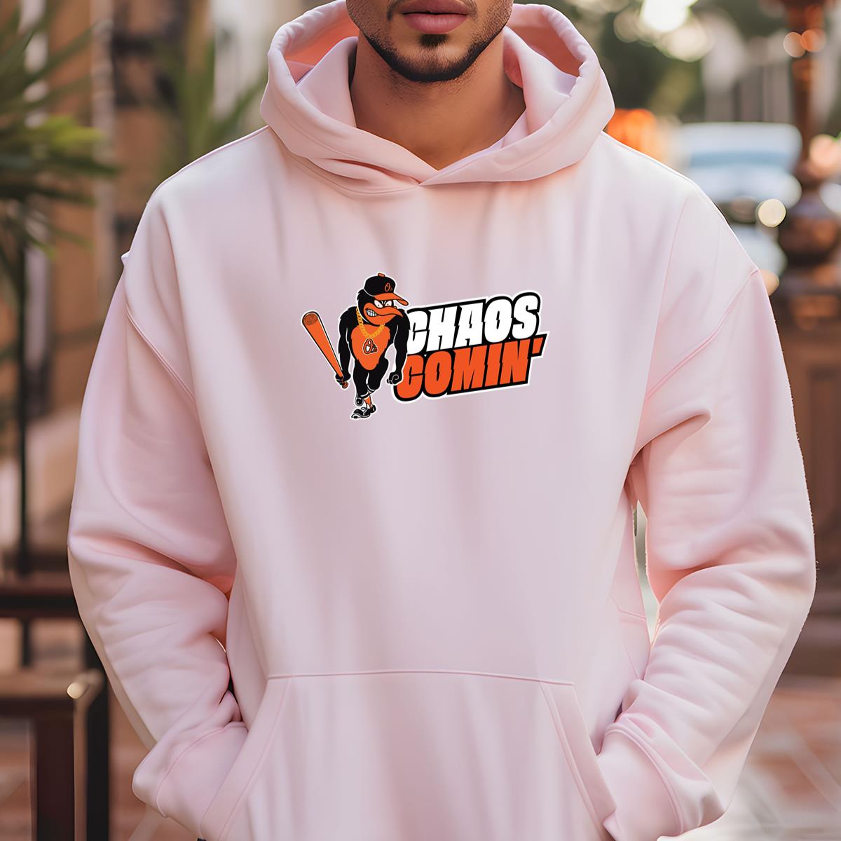 Baltimore Orioles Chaos Comin Vintage Baseball Fan Chaos Cominng Unisex T-Shirt