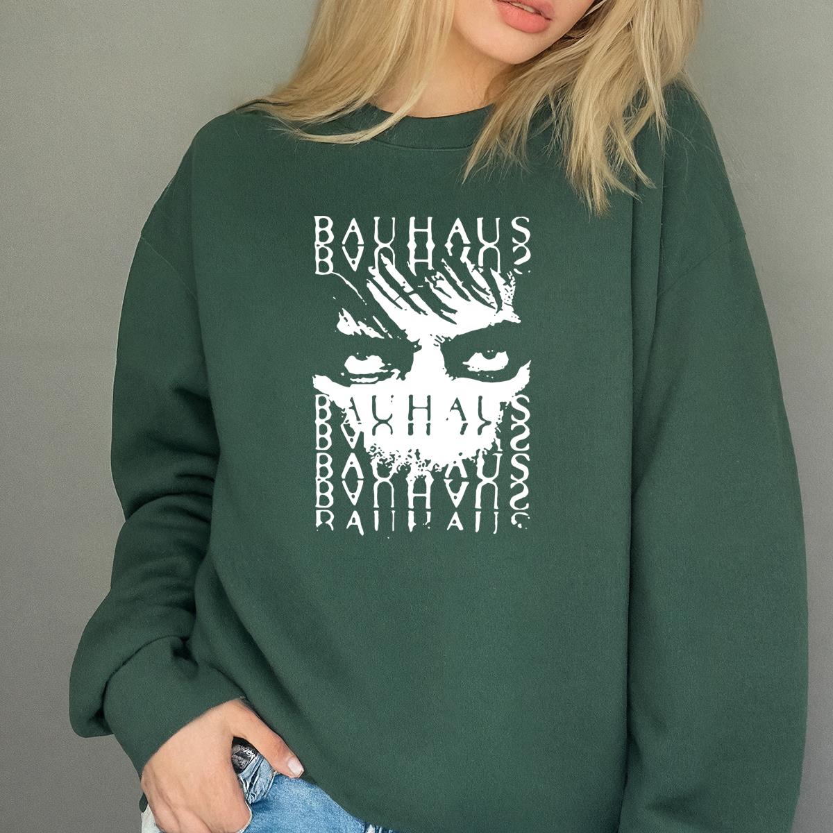 Bauhaus Vintage 80s Retro Goth Rock Band Fan Black Unisex T-Shirt