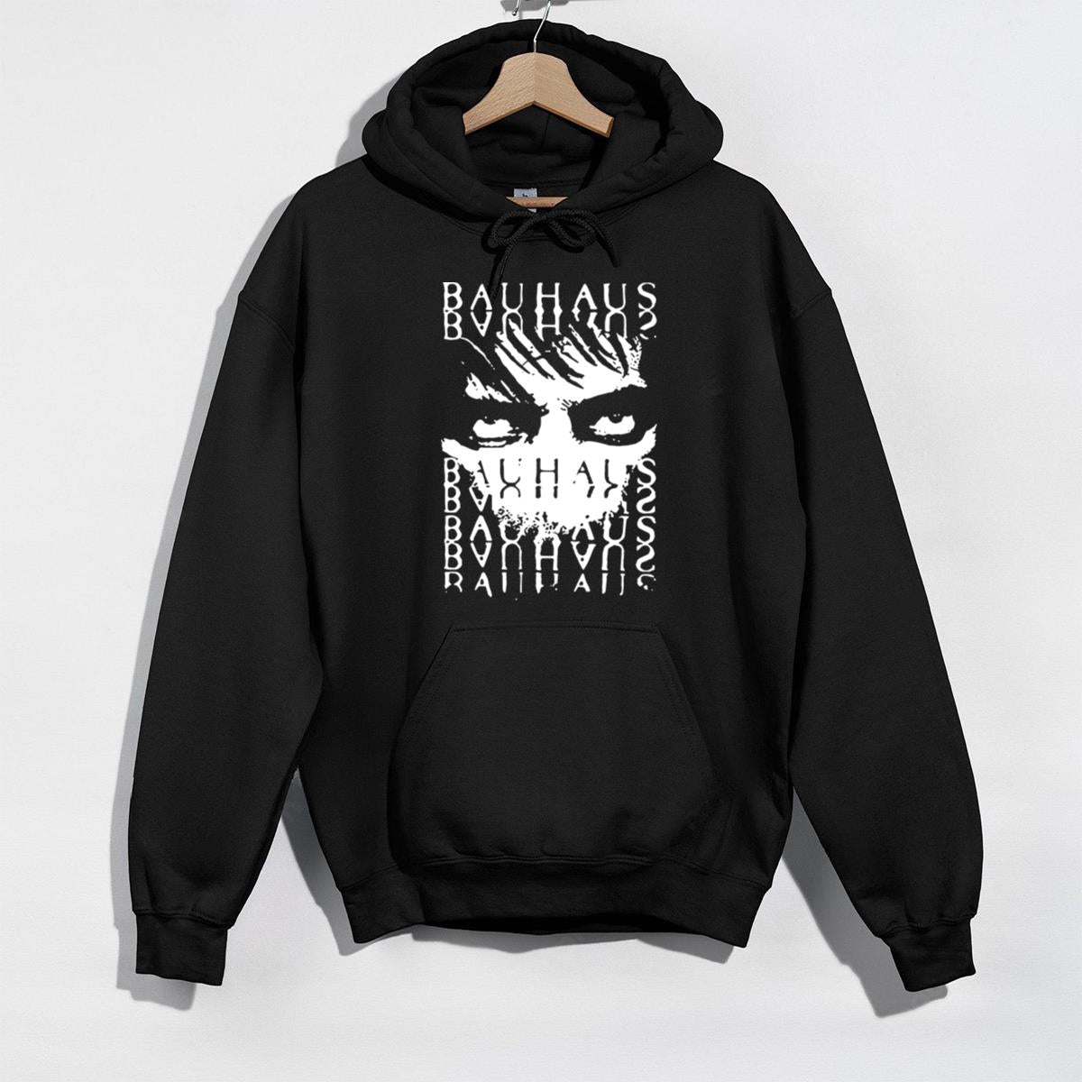 Bauhaus Vintage 80s Retro Goth Rock Band Fan Black Unisex T-Shirt