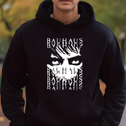 Bauhaus Vintage 80s Retro Goth Rock Band Fan Black Unisex T-Shirt