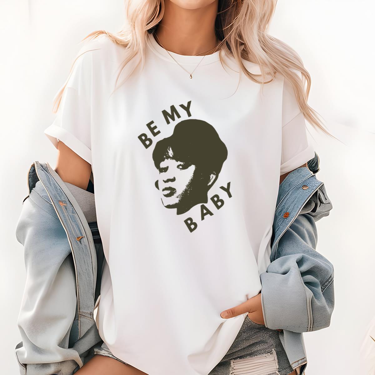 Be My Baby Vintage 60s Retro Rock Band Fan Unisex T-Shirt