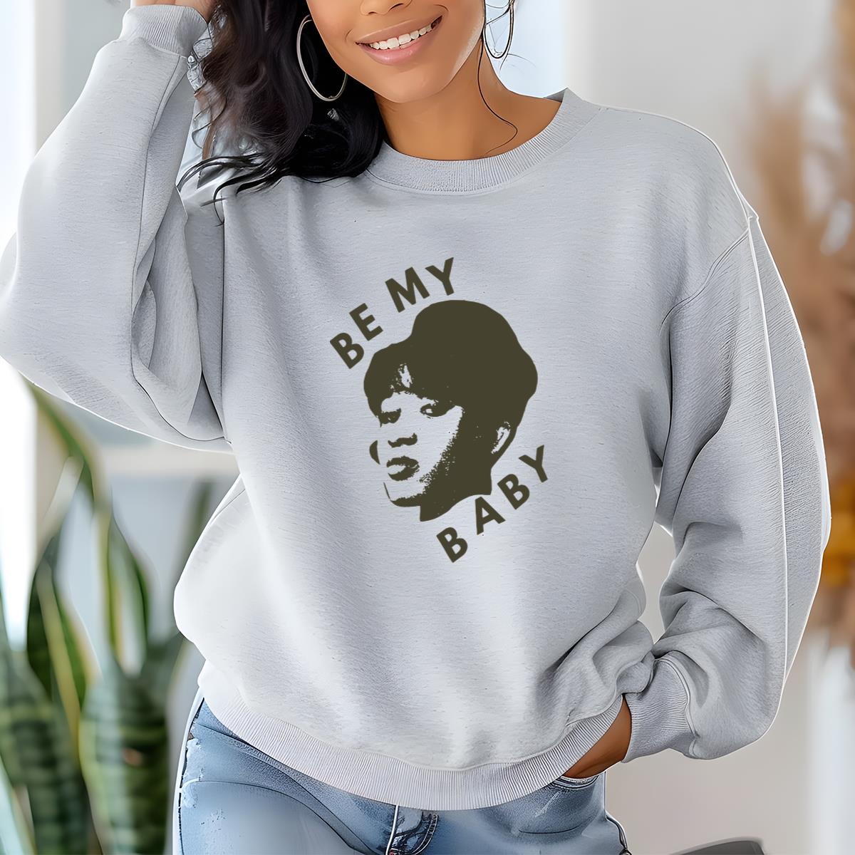 Be My Baby Vintage 60s Retro Rock Band Fan Unisex T-Shirt