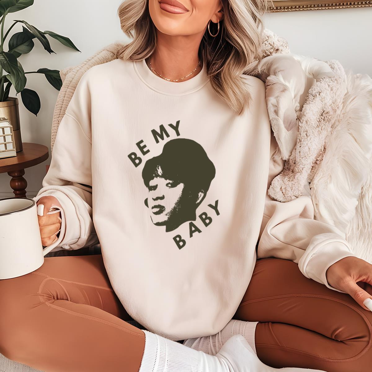 Be My Baby Vintage 60s Retro Rock Band Fan Unisex T-Shirt