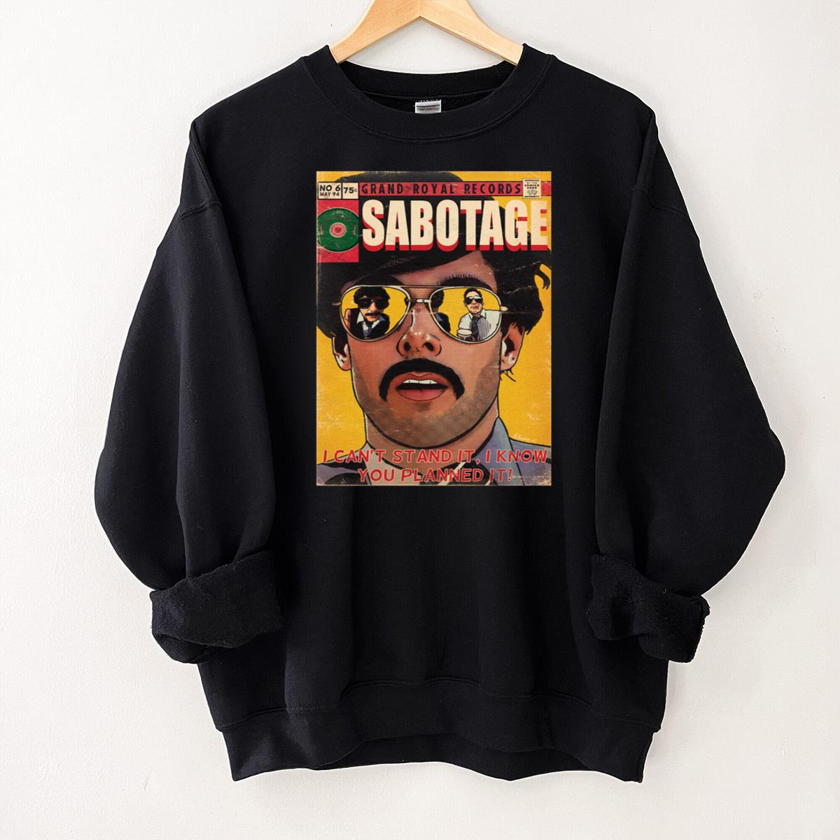 Beastie Boys Vintage 90s Sabotage Hip Hop Retro Graphic Unisex T-Shirt