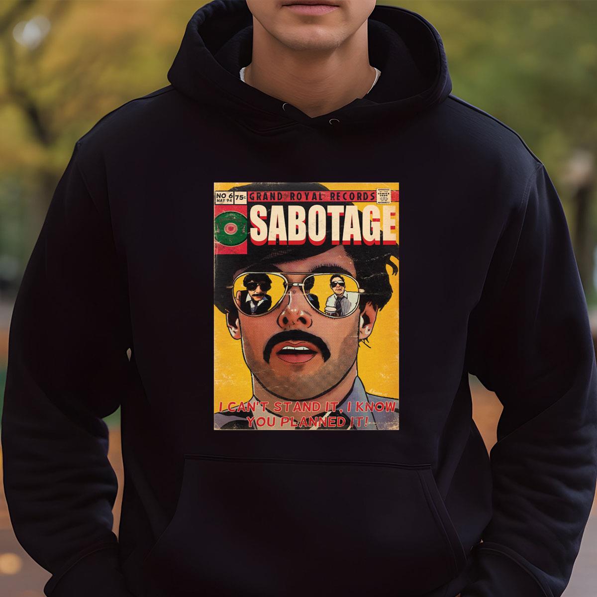 Beastie Boys Vintage 90s Sabotage Hip Hop Retro Graphic Unisex T-Shirt