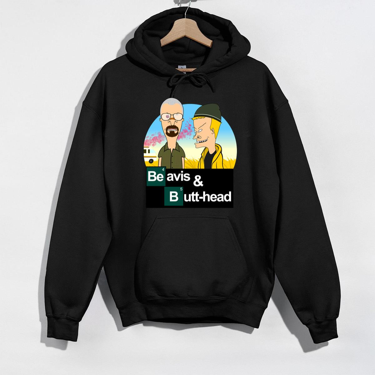 Beavis and Butt-head Breaking Bad Mashup Funny Graphic Tee 