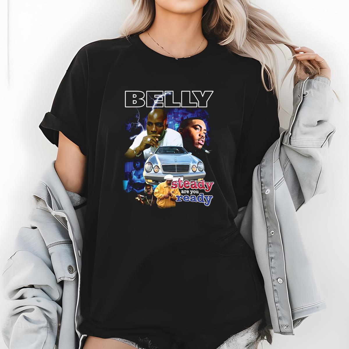 Belly 90s Vintage Retro Band Fan Black Unisex T-Shirt
