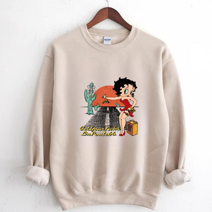 Betty Boop Vintage 90s Retro Cartoon Fan White Unisex T-Shirt